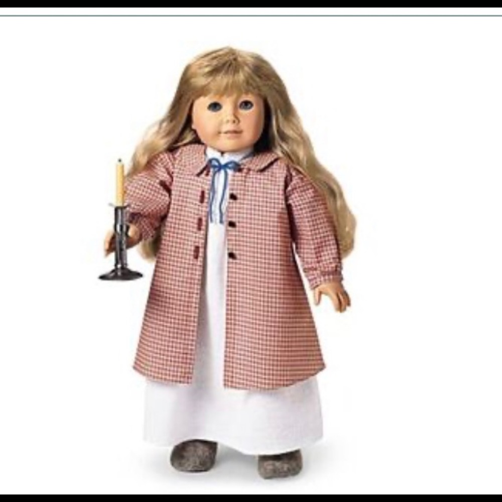 American Girl Kirsten flannel nightgown and robe